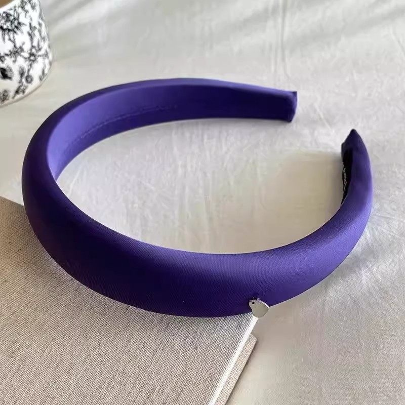 缎面高颅顶发箍显脸小百搭头箍