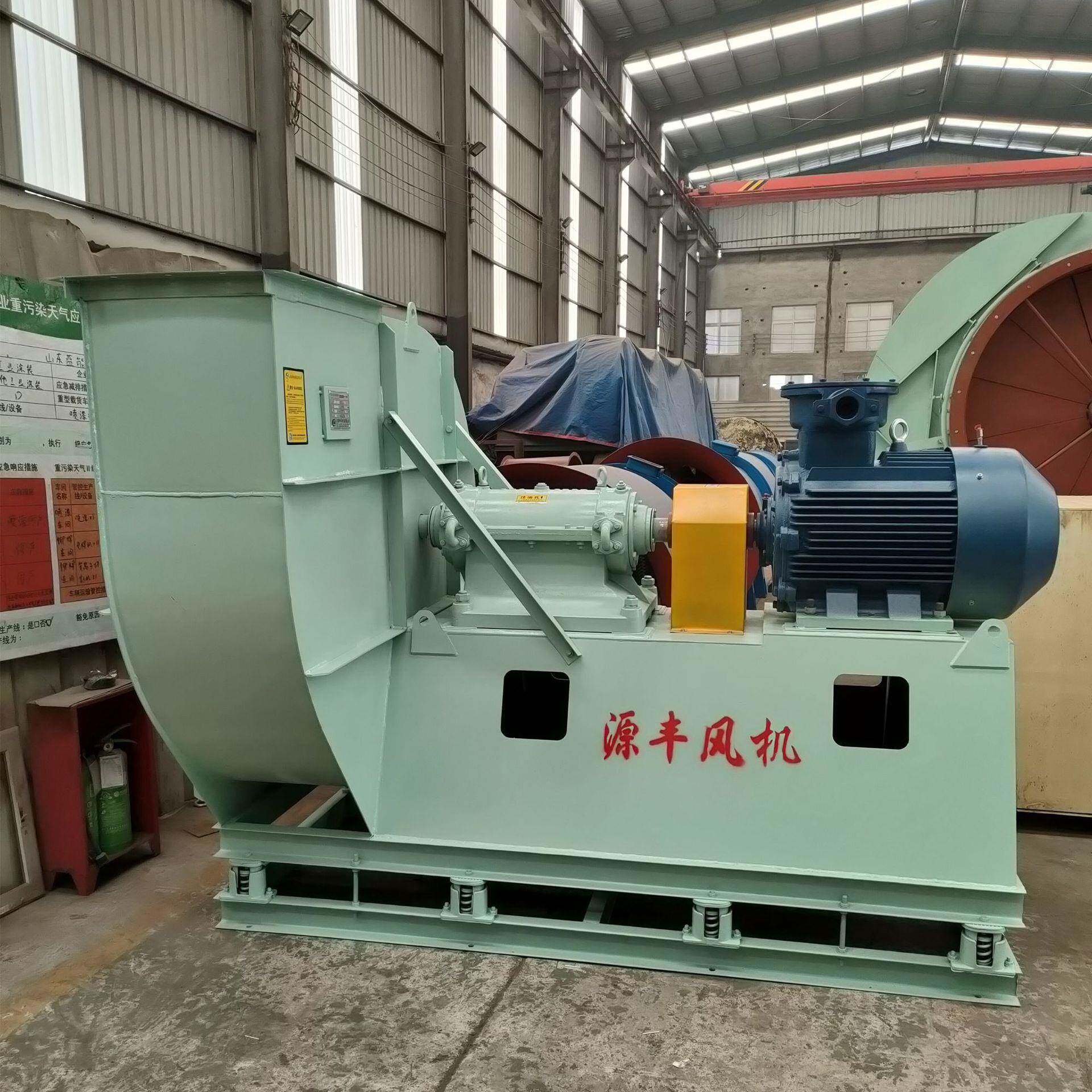 4-6810D型窑炉除尘排烟风机工业废气处理环保设备吸风机带调节