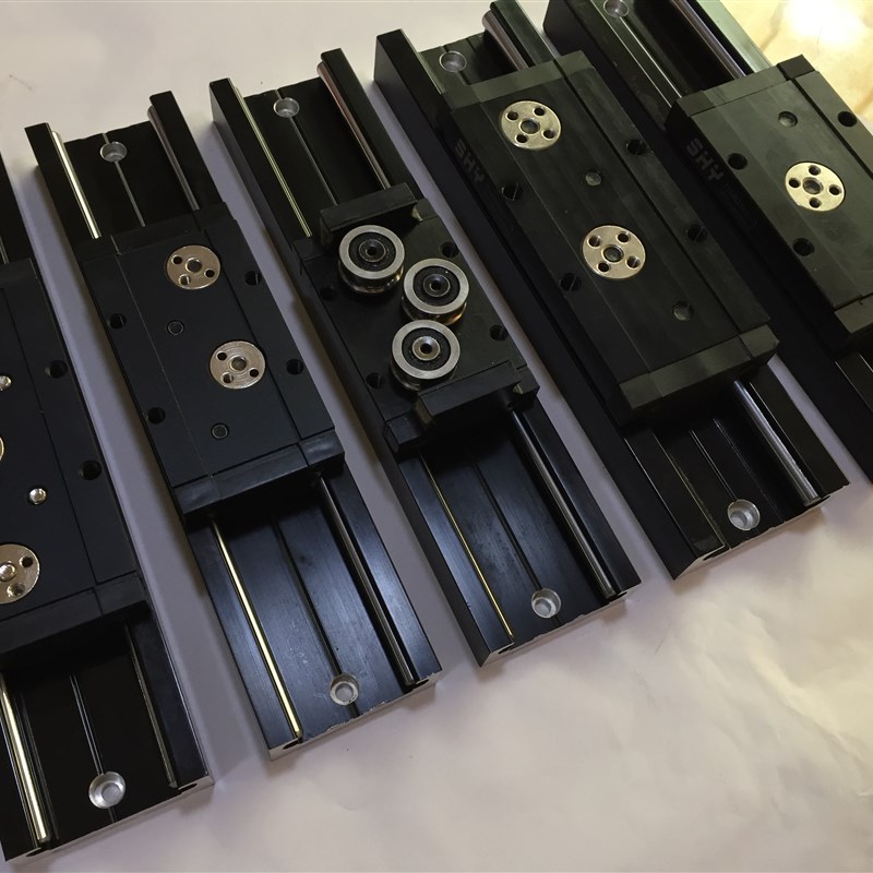SHY重型60宽ISGR20UU4锁紧滑块静音双轴心直线导轨摄影轨道厂家