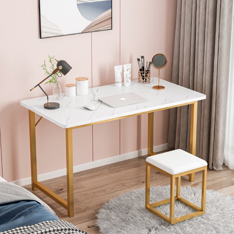 电脑台式桌简约家用经济型小桌子卧室床边写字台小户型书桌单板桌