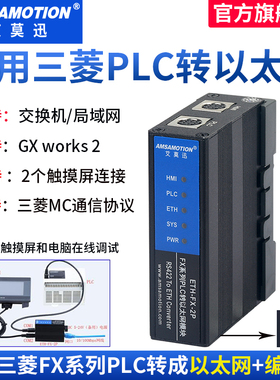 艾莫迅适用三菱l转以太网FUNN通讯扩展模块HF