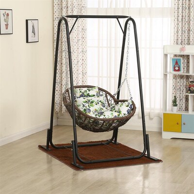 促销吊篮藤椅单儿童室内外摇椅阳台吊兰鸟巢摇篮椅千秋