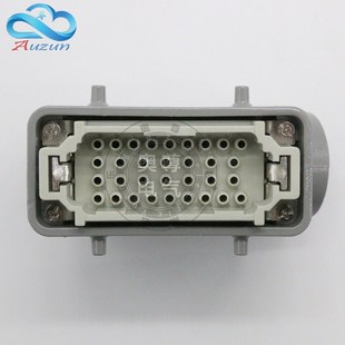 重载连接器冷压D矩形航空插座工业防水插座