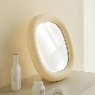 MUID泡泡镜高清大镜面化妆镜桌面台式梳妆镜宿舍不带灯美妆镜子