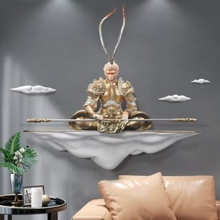 斗战胜佛壁挂客厅玄关墙面装饰挂件孙悟空3D立体浮雕壁画齐天大圣