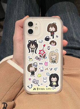 学院女孩适用oppoa85G手机壳新款OPPOreno9/7pr0防摔findx8pro卡通a96/11x硅胶r17/k12全包4se软壳a5女保护套