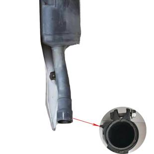 适用铃木GSX250R摩托车改装排气管尾段石墨棉垫环密封圈防漏气