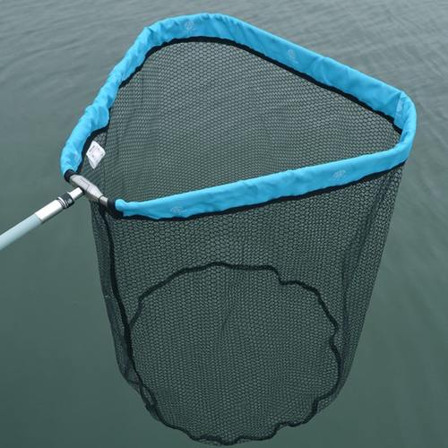 威宝莱硅胶抄网头钓鱼网兜防挂钩超轻硬碳铝合金速干大物捞鱼网头