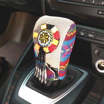 挡把通用汽车把手手动挡杆民族风三件套手刹档把套卡通可爱通用型