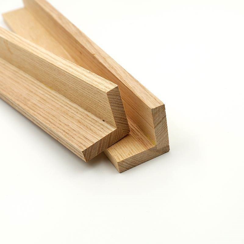 水曲柳实木线条L型吊顶线装饰门框平板木条门线封收边口线