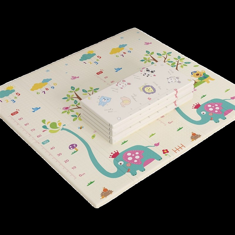 宝宝加厚隔凉防潮爬行垫可折叠婴幼儿爬爬垫无毒无味客厅泡沫地垫