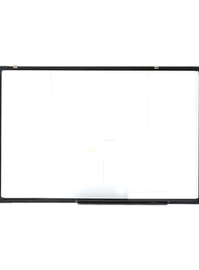 臻格黑框白板磁性写字板看板办公会议室家用商用咖啡店铺告示工厂