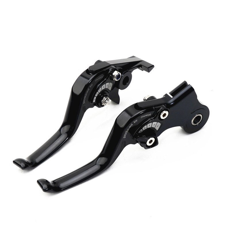 适用无极CU5改装CNC铝合金短款两指竞技刹车牛角车手把离合拉杆