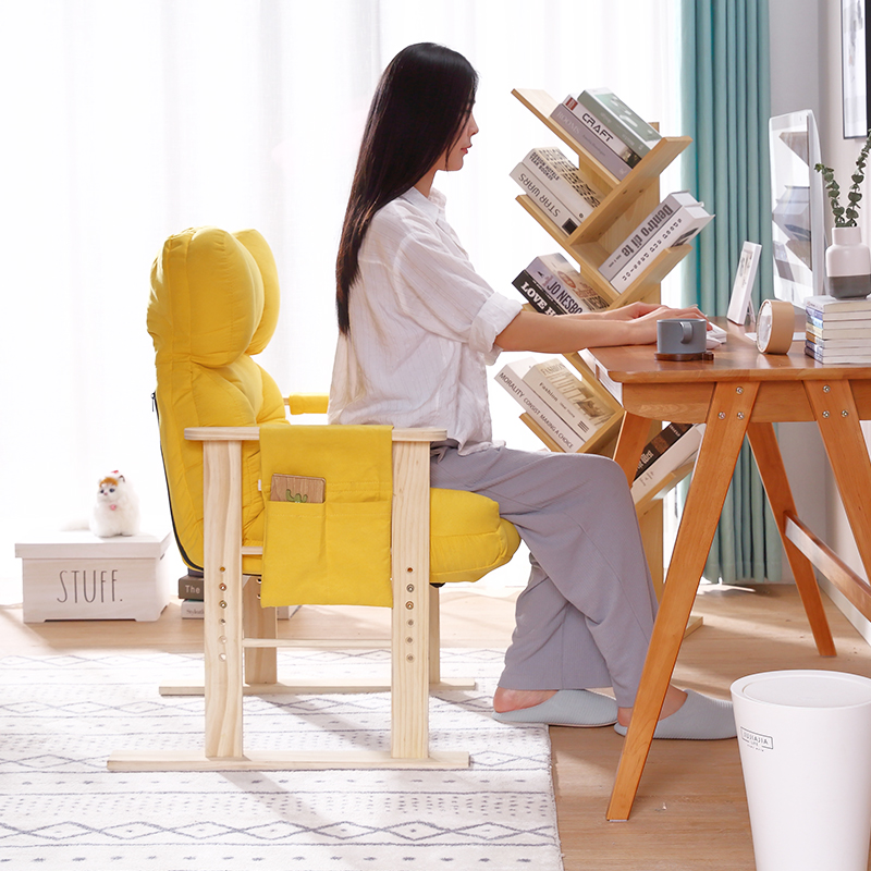 电脑椅家用靠背座椅电竞舒适可躺椅书房办公椅子学生升降懒人沙发