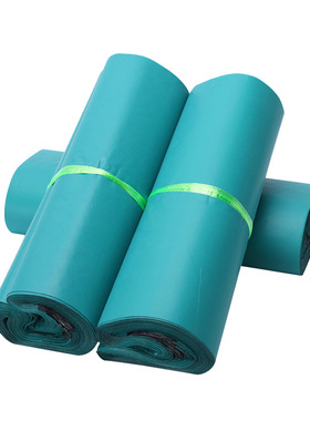 富盈达绿色快递袋子整包加厚防水物流袋包裹中号大号淘宝袋子