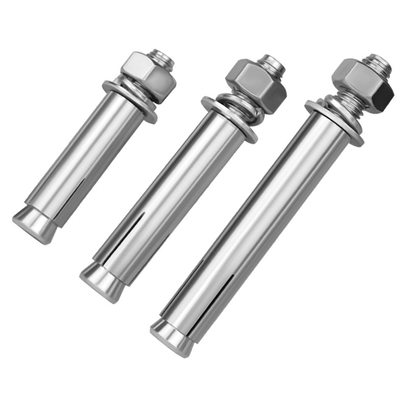 沪心国标30不锈钢膨胀螺丝加长拉爆膨胀螺栓MM8M10MM1M1M20