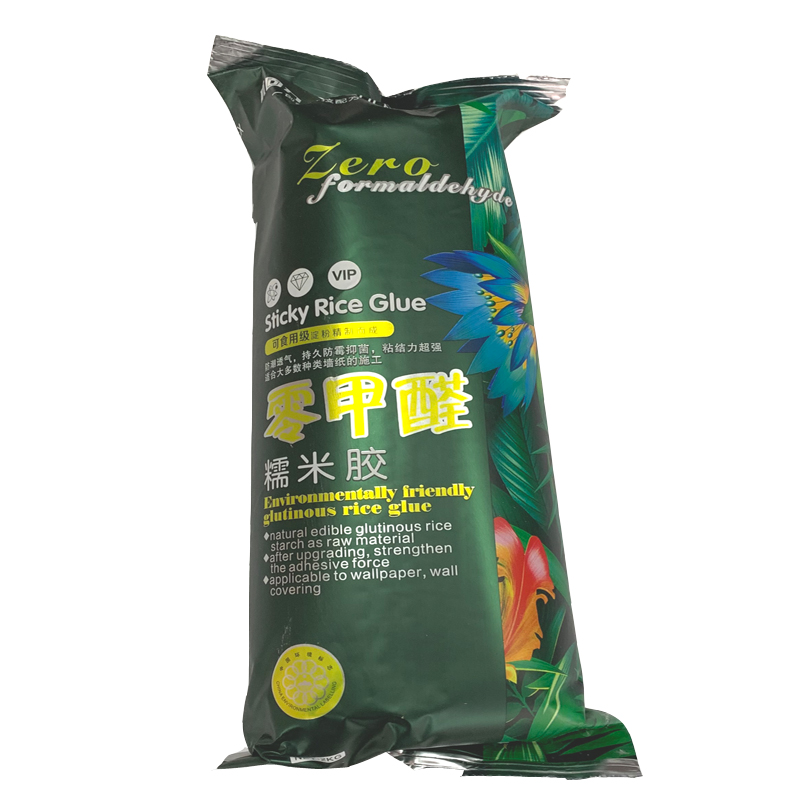 竹炭净味糯米胶壁纸胶基膜装墙纸胶水辅料壁布墙布胶糯米胶