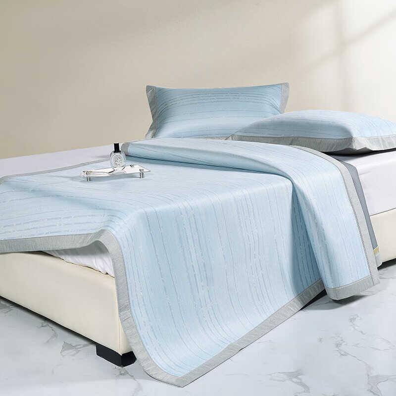 金丝莉21°水洗空调席 JX-1286凉席冰丝席180x198cm可机洗礼品