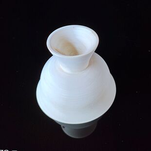 椴木胎大漆胎脱胎漆器生漆木杯漆艺材料底胎漆画木胚 高足杯