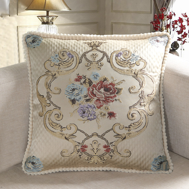 沙发抱枕欧式客厅面靠背垫红木床头汽车方形大腰枕含,居家布艺,靠垫/抱枕,淘宝优惠券,粉丝福利购,淘宝优惠卷