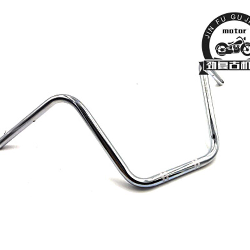 复古机车改装车把龙头方向把大雁燕把大弯把棍王游侠天俊鑫源