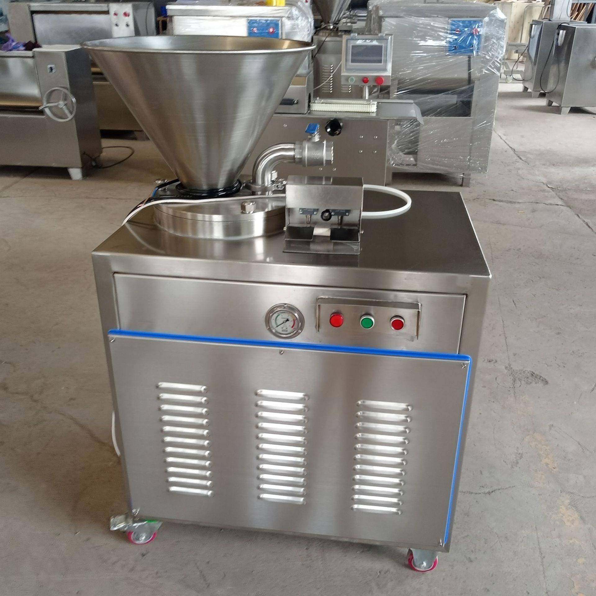 供应液压全自动灌肠机 大肉肠腊肠糯米肠灌肠机 猪肉灌肠机设备,清洗/食品/商业设备,肉制品加工设备,淘宝优惠券,粉丝福利购,淘宝优惠卷