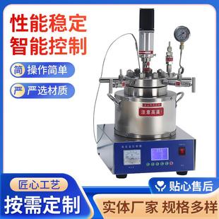 C型磁力搅拌高压反应釜实验室不锈钢50ml电动机械搅拌 TGYF