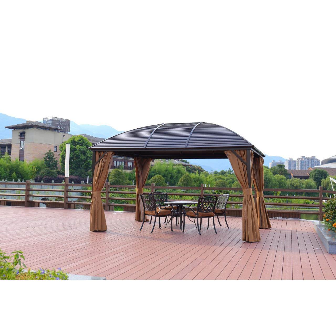 网红罗马帐篷户外露营餐饮室外高端遮阳篷雨篷宴会展会活动凉篷