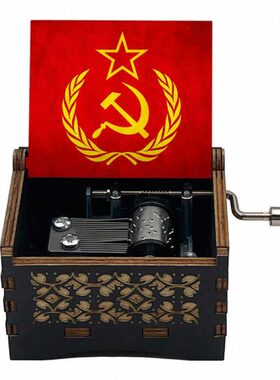 国际歌音乐盒无产阶级的战歌创意女生日礼物送同学男友可定制图案