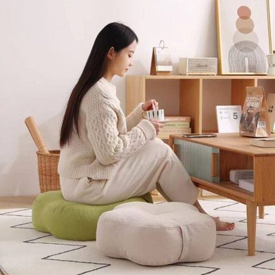 蒲团坐垫地上日式懒人榻榻米垫子飘窗打坐垫家用坐墩办公室屁股垫