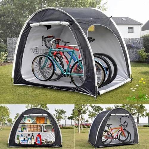室外大空间可折叠便携户外骑行自行车帐篷防雨储物帐篷