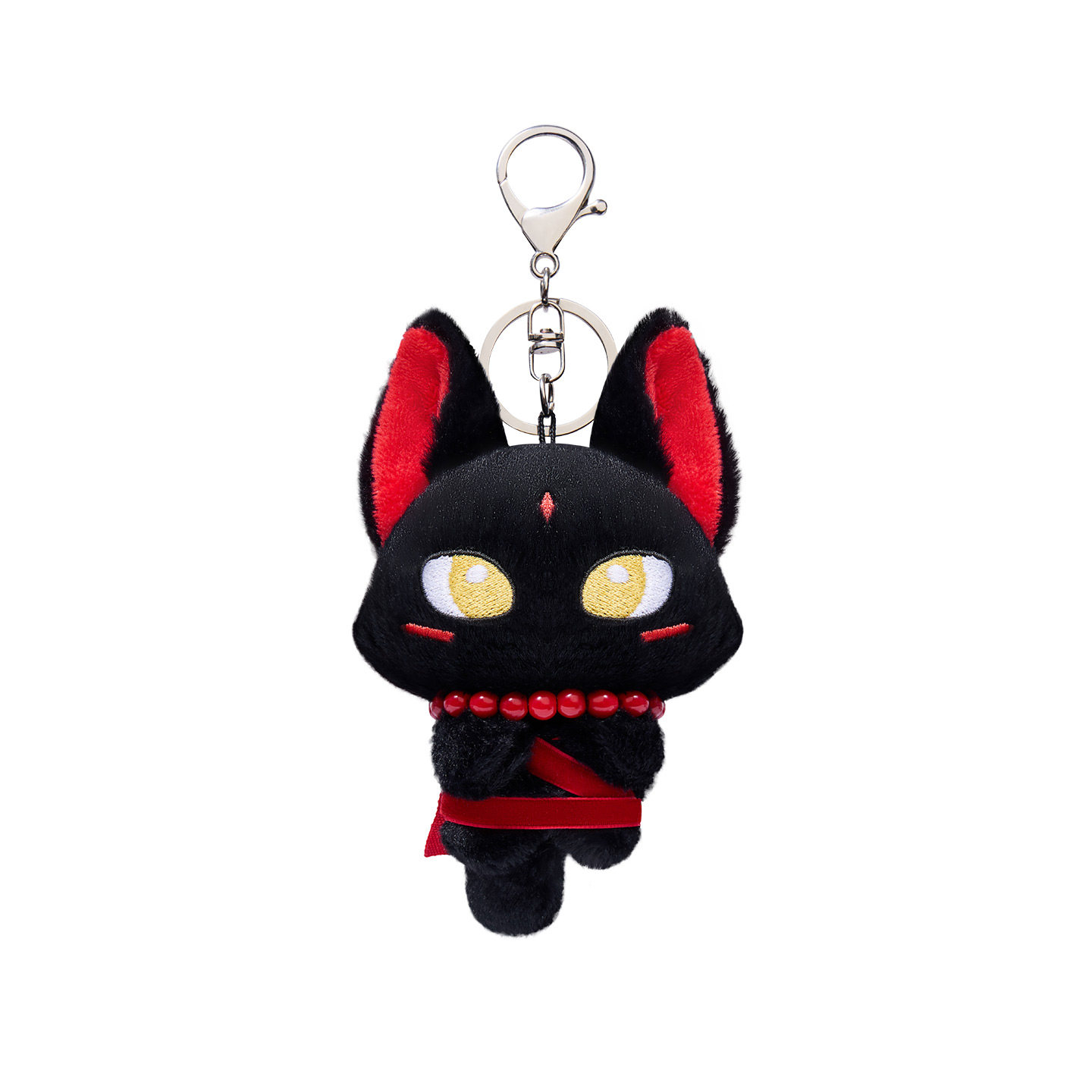 thumbnail for "Yan Yun Sixteen Sounds" Plush Pendant - Midnight Cat Cute Bag Charm Official Flagship Store Authentic