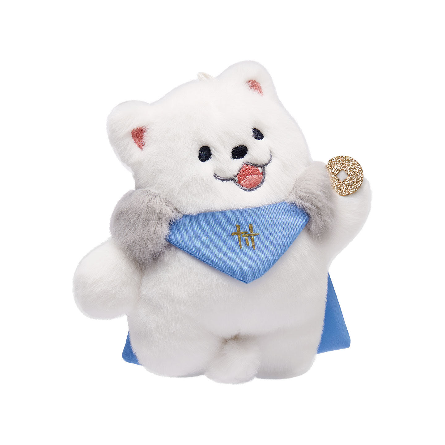 thumbnail for New product "Yan Yun Sixteen Sounds" plush plush charm - Tianquan Wolf bag charm, official flagship store authentic