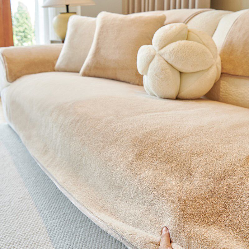 沙发垫秋冬季新款加厚貂毛绒防滑坐垫现代皮沙发罩盖巾,居家布艺,沙发垫,淘宝优惠券,粉丝福利购,淘宝优惠卷