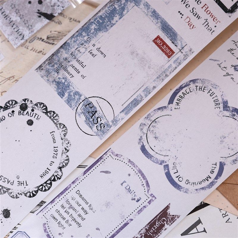 小白家文创新品旧相框复古英文字素边框和纸手帐本胶带,文具电教/文化用品/商务用品,和纸胶带,淘宝优惠券,粉丝福利购,淘宝优惠卷