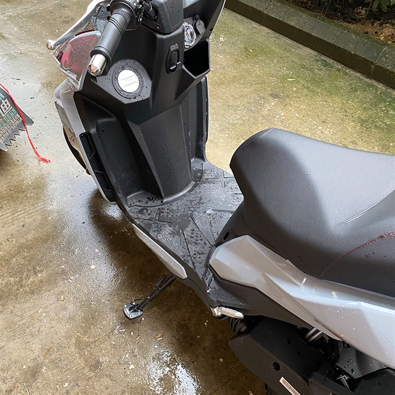 适用YM三阳DRG1改装边脚撑加大垫 DRGBT158侧踢辅助块小脚架座