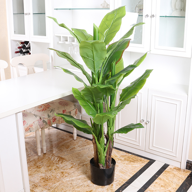 芭蕉树仿真绿植落地树盆栽室内装饰客厅仿真芭蕉植物大型香蕉假树