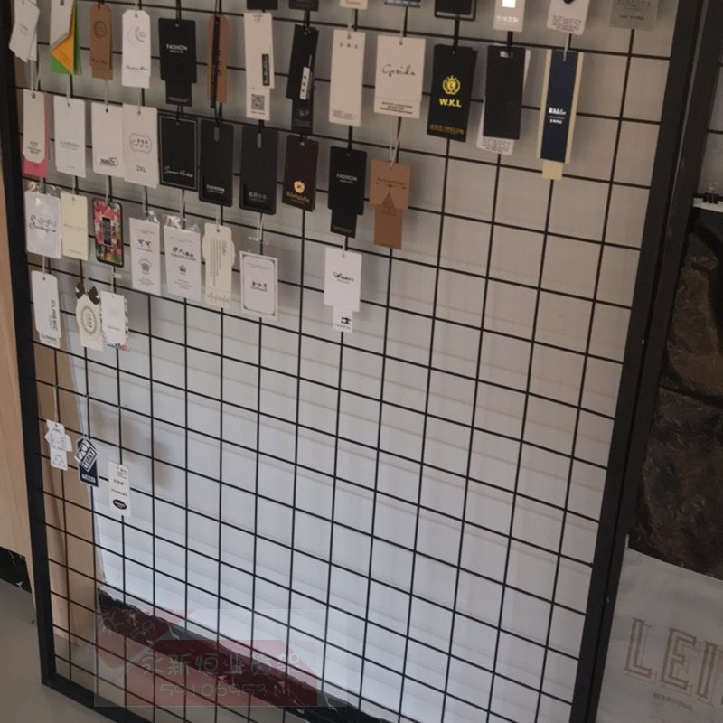 加粗带边框网片网格货架 铁丝网架 超市挂网小商店网格架