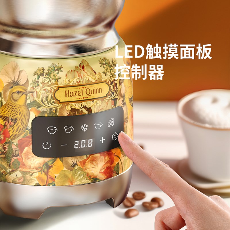 电动奶泡器全自动冷热搅拌意式咖啡拉打奶泡绵密盖颜值