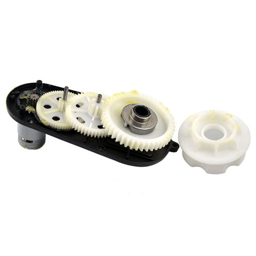 儿童电动车9电磁式带离合自动分离电机齿轮箱推车童车