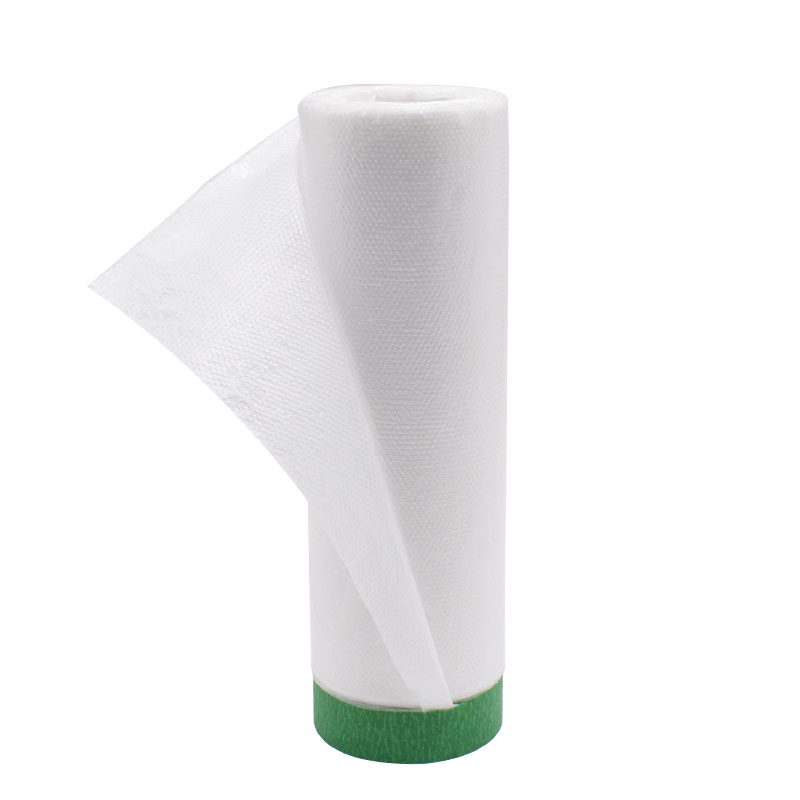 外墙真石漆防尘防油漆保护膜喷漆遮蔽膜装修汽车家具床和纸美纹纸