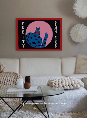 弥生志 立陶宛怪力乱神家居设计 客厅卧室玄关装饰画照片墙