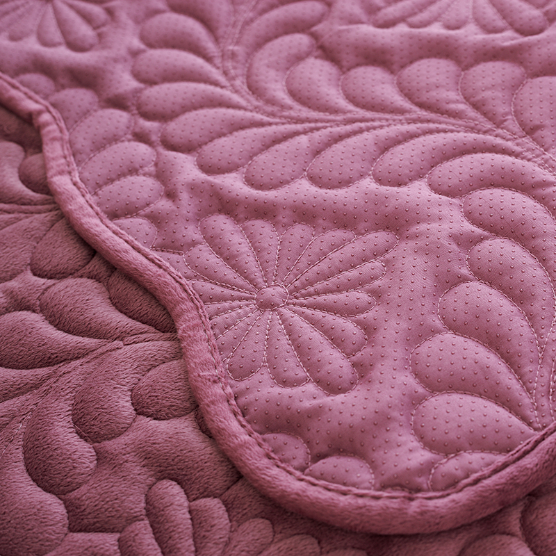 纯色短毛绒沙发垫布艺现代坐垫欧式沙发垫子防滑罩保暖四季