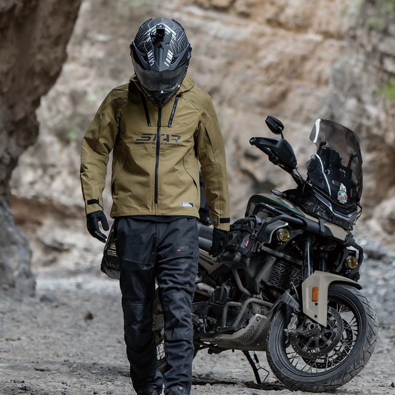 RYMIC睿觅X60碳纤维拉力摩托车头盔男女机车越野双镜四季全盔新3C