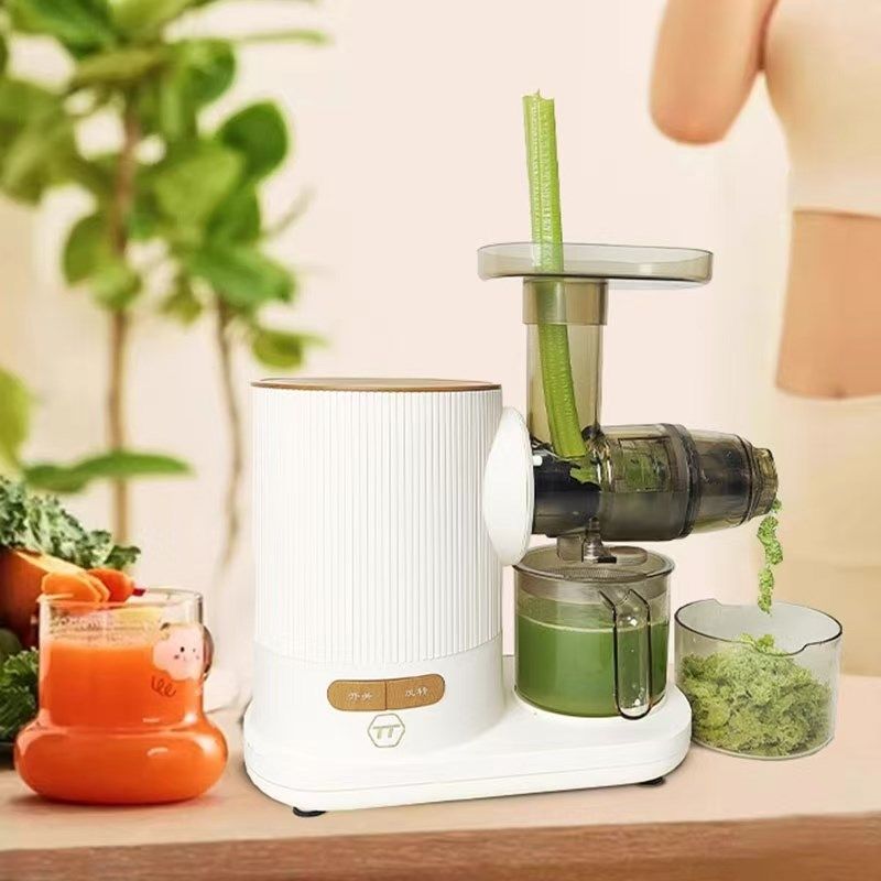 TT原汁机西芹榨汁机汁渣分离家用低速水果蔬菜多功能商用榨汁机