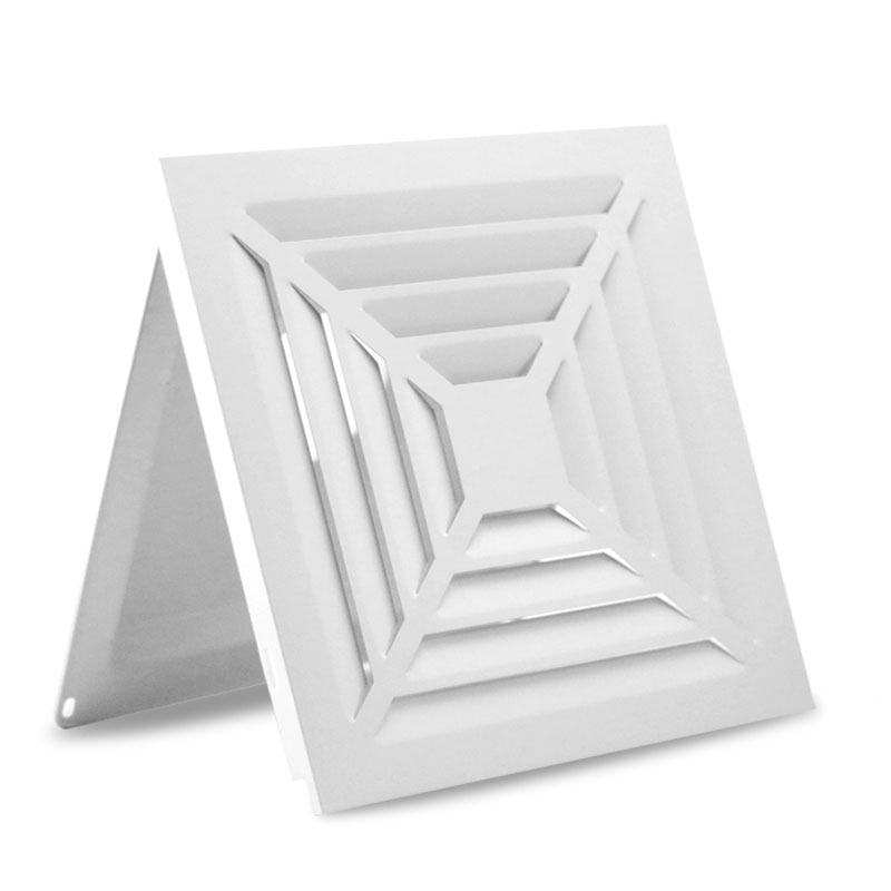 集成吊顶排气口卫生间铝扣板换气通风口新风系统出风口面板
