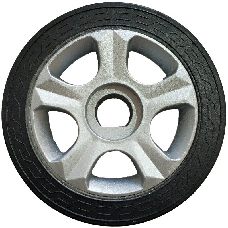 圣田金鸿星电动伸缩门机头轮半圆孔驱动轮 厂收缩门D字扁孔主动轮