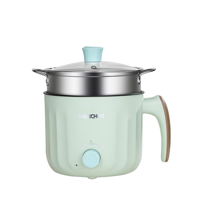 电火锅电煮锅 煎炒油炸不粘迷你小电锅 学生宿舍锅泡面煮面膳厨艺