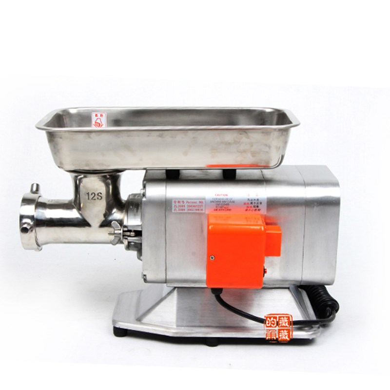 正元大功率全不锈钢台式RY型电动绞肉机商用家用灌肠肉馅机