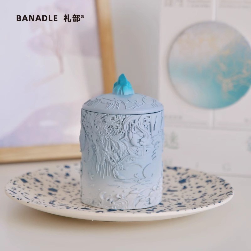 ONOFF BANADLE礼部《山海之间谜毂》国风结婚节日 香薰蜡烛礼盒